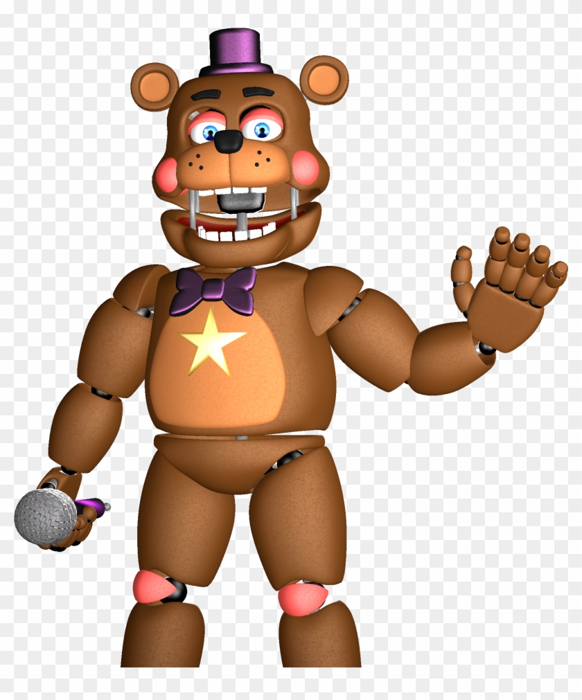 Rockstar Freddy [render] By Arrancon - Sfm Fnaf 6 Rockstar Freddy #1230902