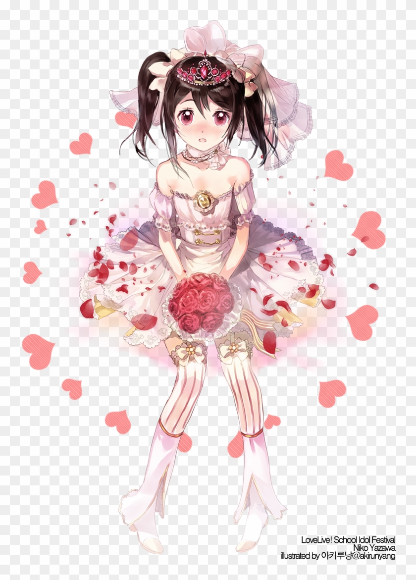 Wedding Dresses - Love Live! Yazawa Nico Wedding Dress Awakening Bride #1230941