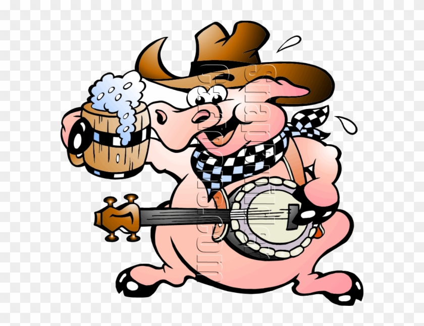 Pig Cowboy #1230977