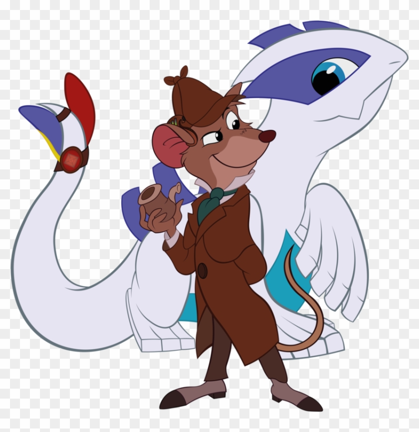 Basil And Lugia - Great Mouse Detective Basil Pony #1230993