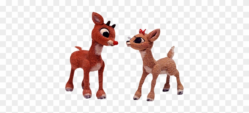 Rudolph & Clarice Psd - Rudolph The Red Nosed Reindeer Png #1231010