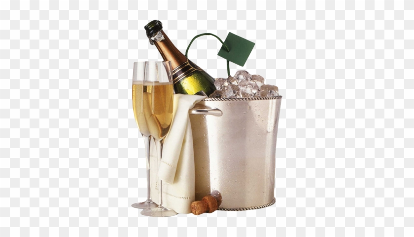 12 Psd Ice Bucket Images - Champagne In Ice Bucket Png #1231064