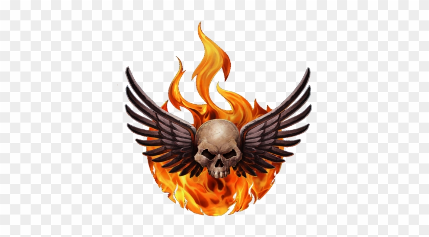 Official Psds Your Psd Image Community - Skull In Fire Logo Png #1231079