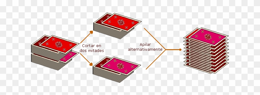 Cuando Al Mezclar Las Dos Mitades, El Naipe Del Primer - Graphic Design #1231128