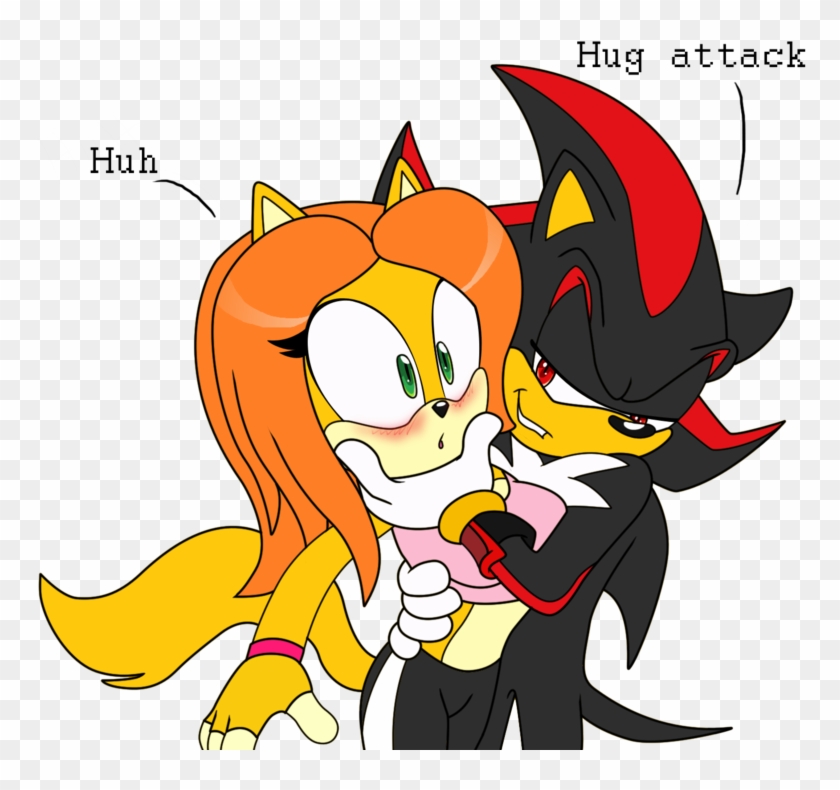Hug Attack By Darkevilshadow - Cartoon #1231405