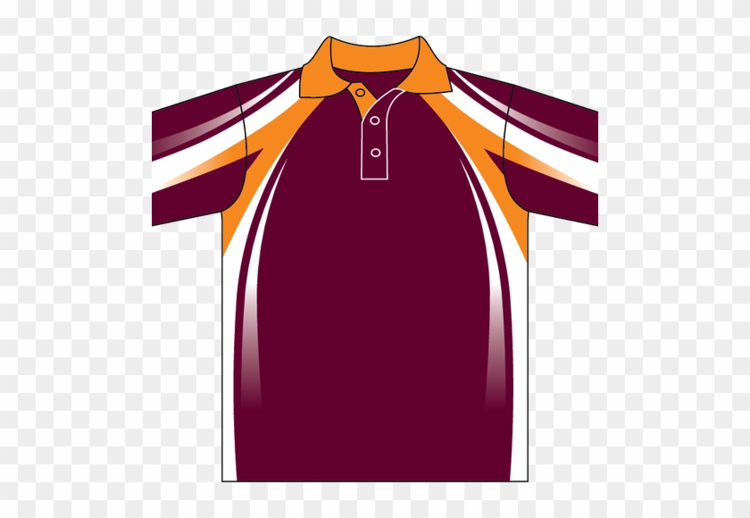 Sublimated Senior School Polo Front View - Polo #1231431