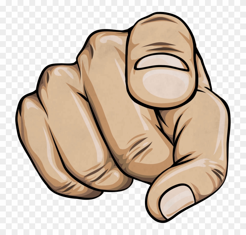 pointing finger at you clip art