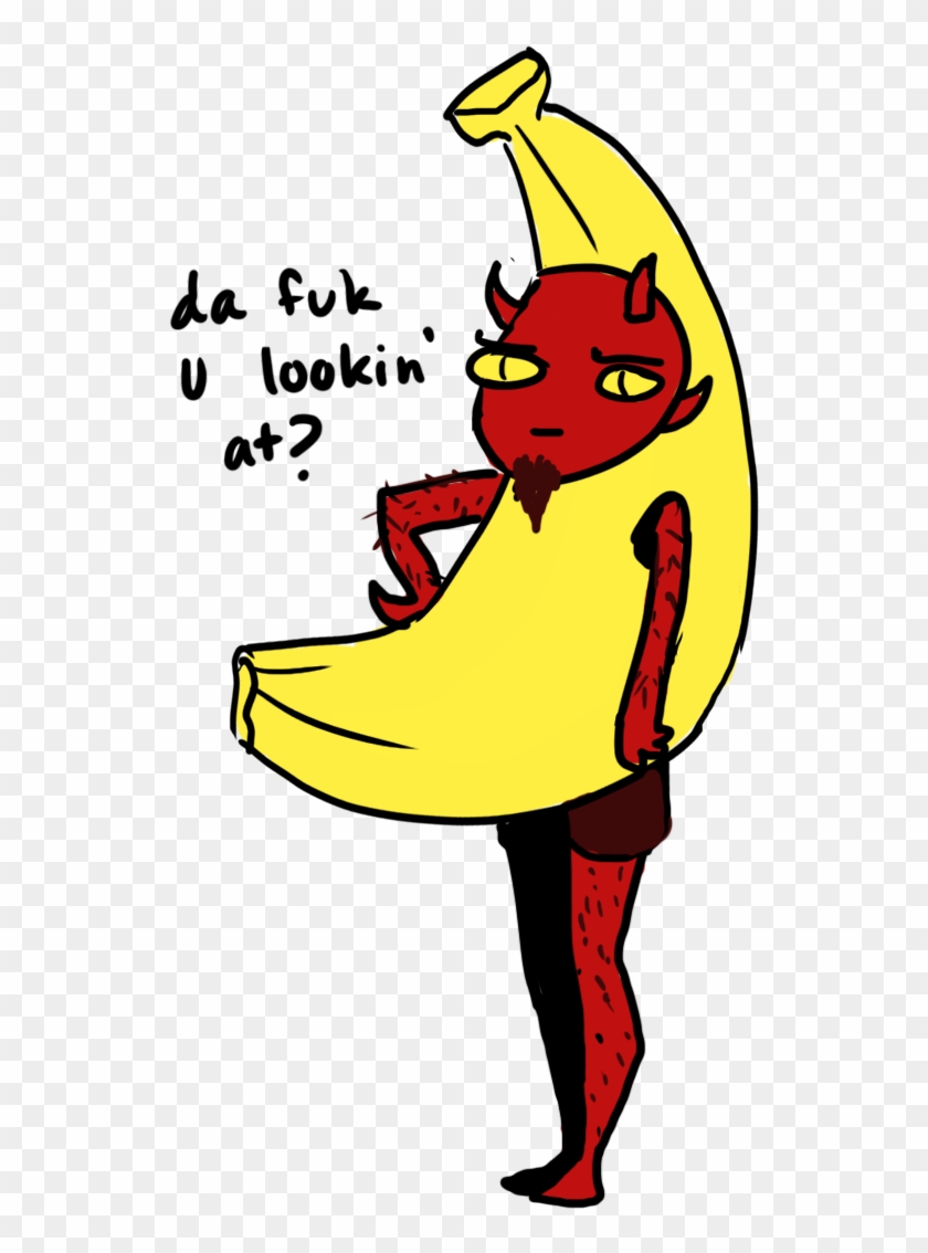 Banana Satan By Bunniebabe - Satan Banana #1231508