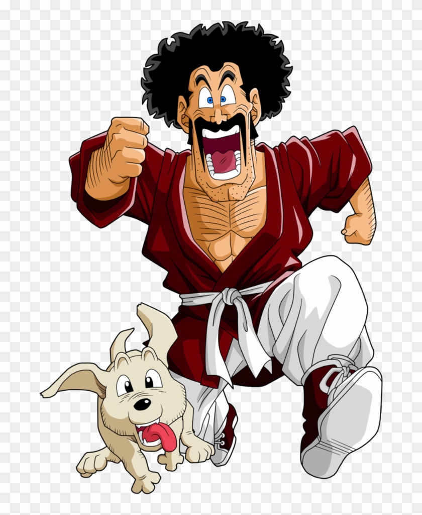 Mr Satan And Bee By Changopepe - Dragon Ball Mr Satan #1231548