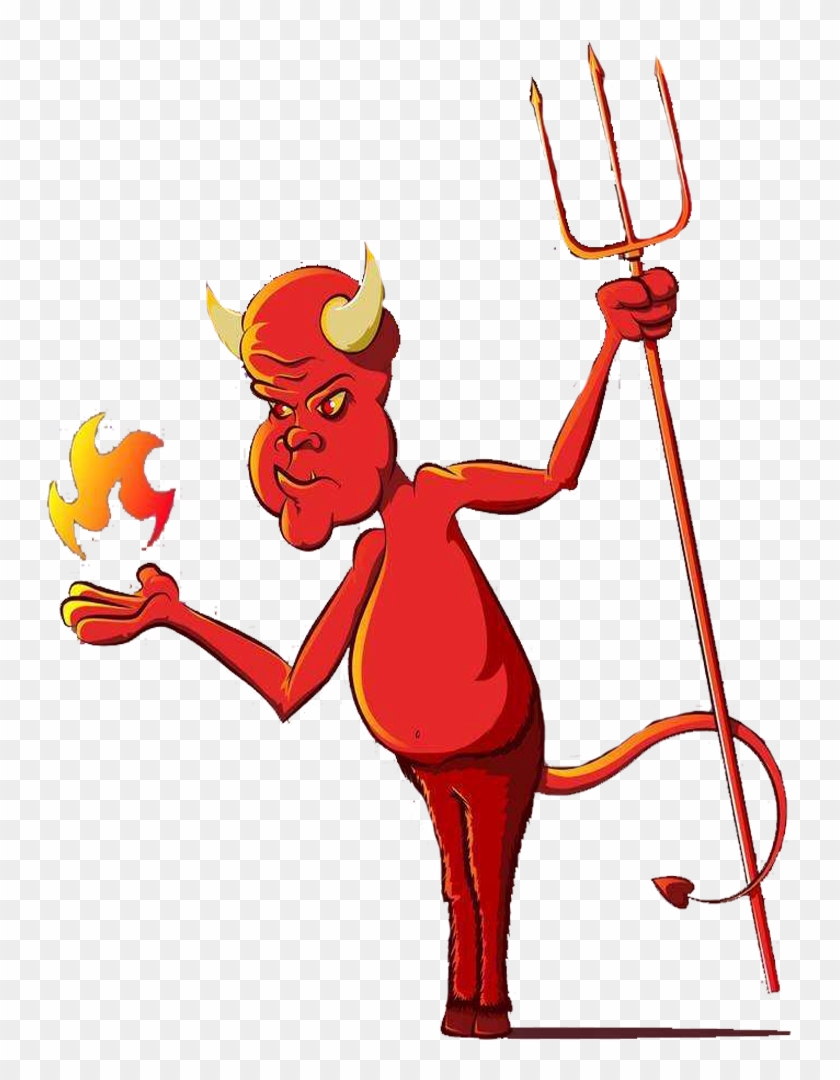 Lucifer Satan Devil - Satan Cartoon - Free Transparent PNG Clipart Images  Download