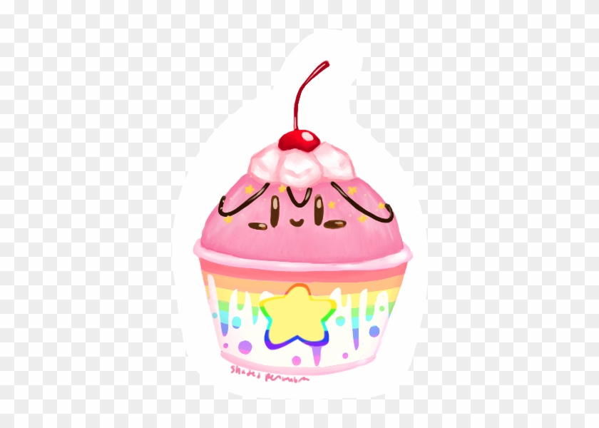 Small Kirby Sundae By Shadedpenumbra - Kirby #1231650