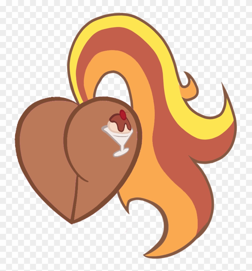 Butterscotch Sundae Heart By Rayodragon - Portable Network Graphics #1231662