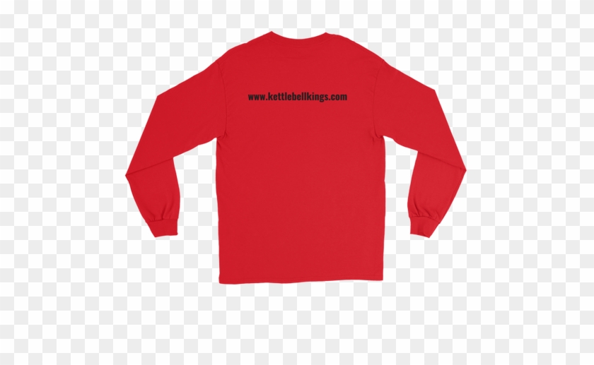 Long Sleeve Kettlebell T-shirt - Festiproper The Do Less Long Sleeve In Maroon - Sloth #1231728
