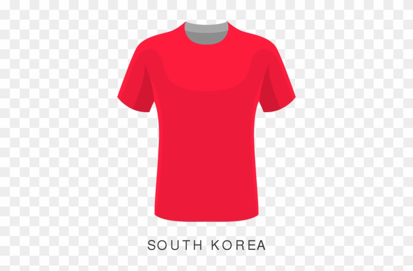 South Korea World Cup Football Shirt Cartoon Transparent - Mexico Shirt World Cup Vector #1231734