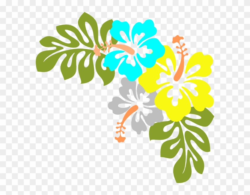 This Free Clip Arts Design Of Hibiscus Hawaii Flower - Hibiscus Clip Art #1231826