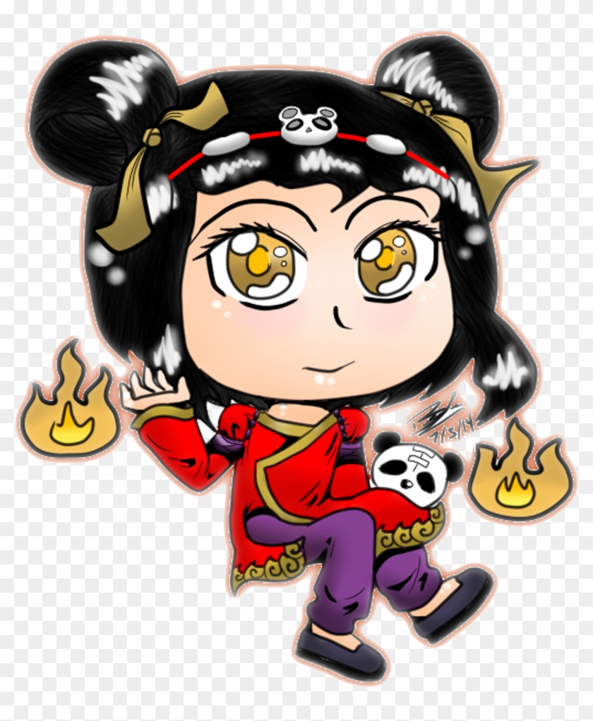 Panda Annie T-shirt Design By Rendakid - Cartoon #1231856