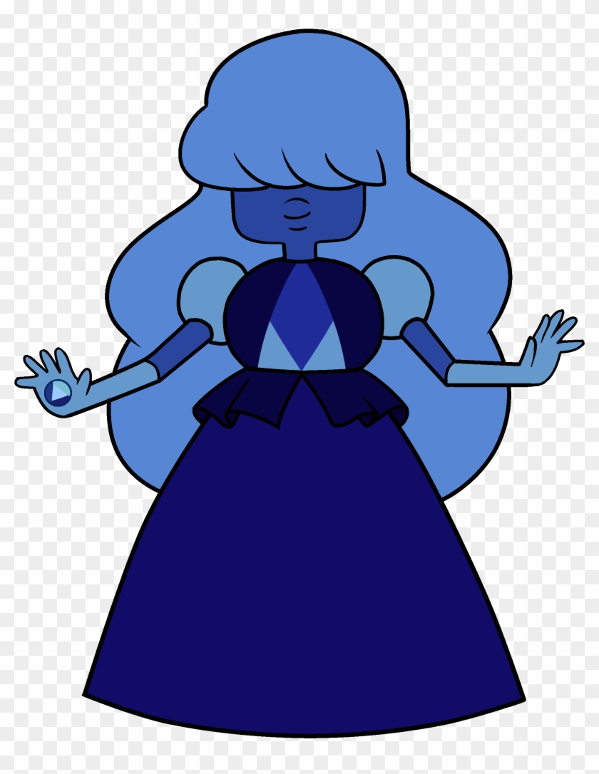 Sapphire - Night - Steven Universe Past Sapphire #1232050