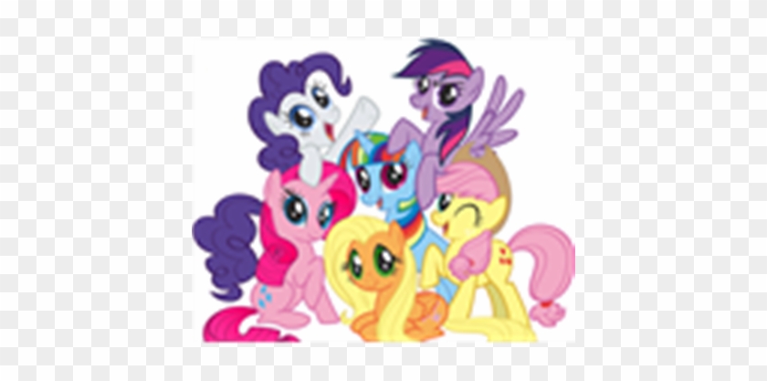 Color Swap Mane 6 My Little Pony Friendship Is Mag - Little Pony Friendship Is Magic #1232217