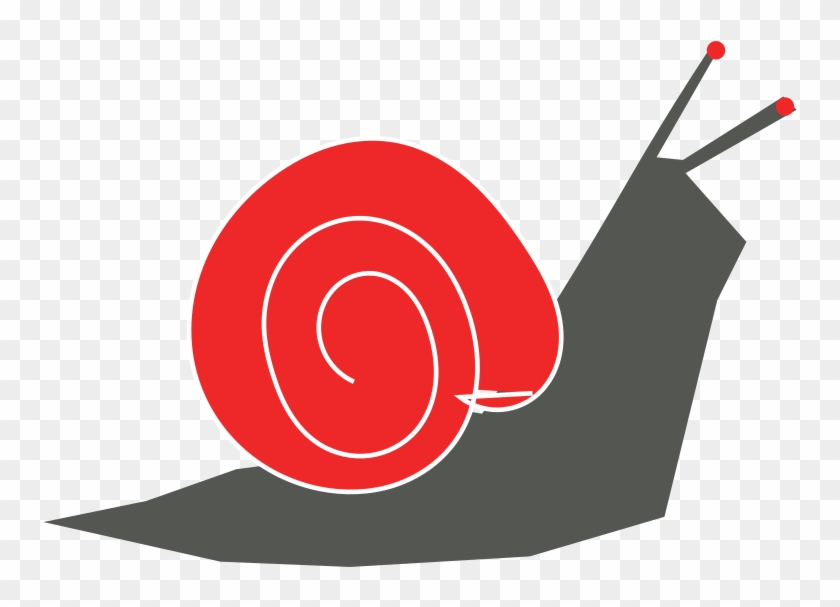 Medium Image - Red Snail Clipart #1232227