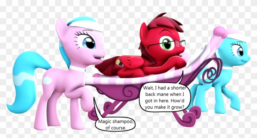 My Mane Grew Somehow By Nightb1ader - Cartoon #1232256