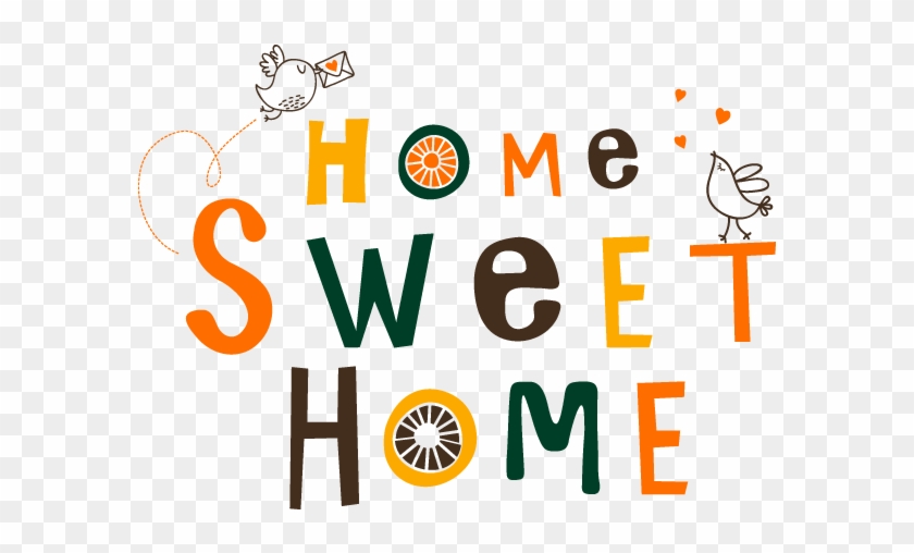 Vinilo Decorativo Y Pegatina Home Sweet Home - Illustration #1232291