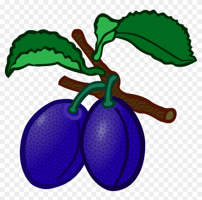 Plum Clipart Violet - Plum Clipart Png #1232467