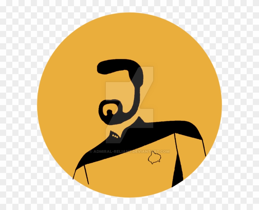 Uss Riker's Beard Operations Logo By Admiral-reliant - Mail Icon #1232562