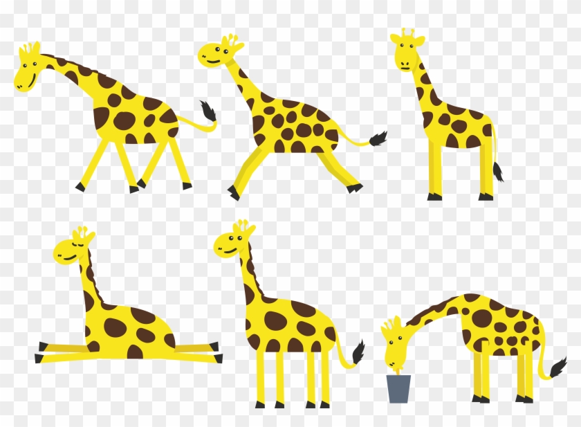 Northern Giraffe Cartoon - Northern Giraffe Cartoon #1232665
