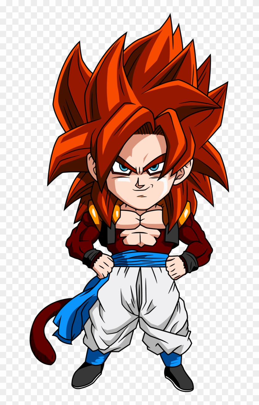 Chibi Gogeta Dragon Ball Gt - Dragon Ball Chibi #1232833