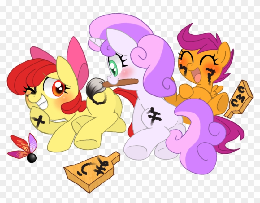 Paint Brush Clipart Cutie Mark - Cartoon #1232841