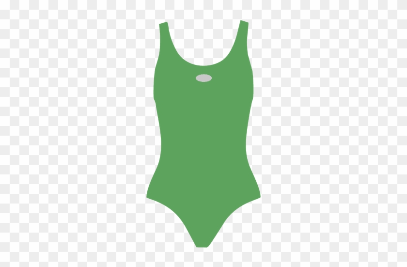 Green Ladies Swimsuit Transparent Png - Drawing #1233015