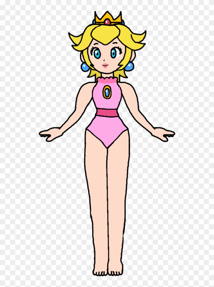 Swimsuit By Katlime - Katlime Peach Swimsuit #1233019