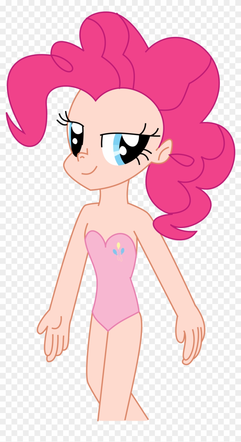Pinkie Pie In A Swim Suit By Michaelsety - Michaelsety Pool Suit #1233031