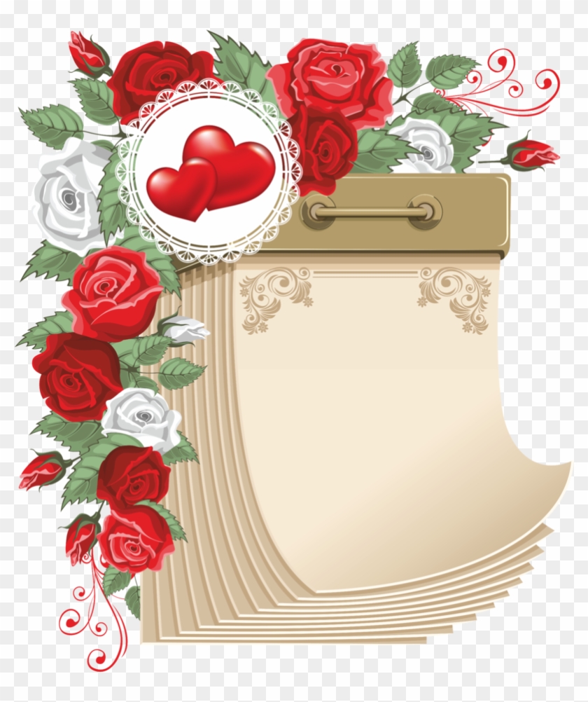 Png Çerçeve Resimler, Cadres Png, Tubes Png, Images, - Beautiful Heart Images Of Flowers #1233139