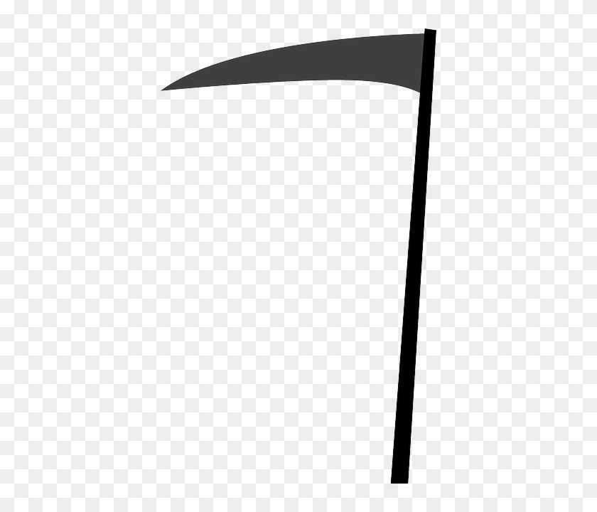 Scythe, Blade, Crops, Cutting, Farm, Farming, Fields - Grim Reaper Scythe Clipart #1233219