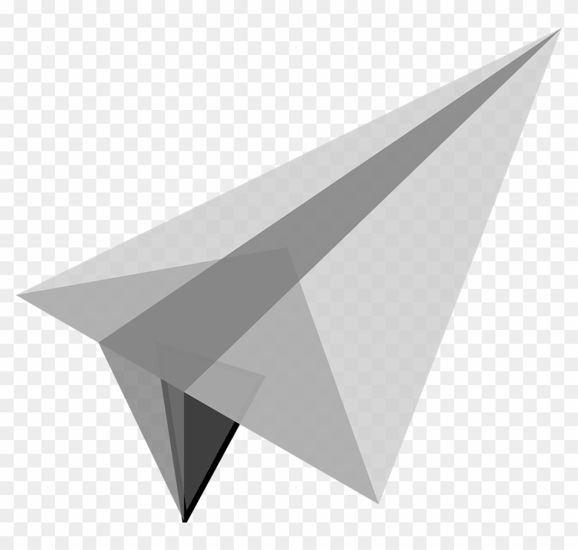 White Paper Plane Png Image - Paper Plane #1233387