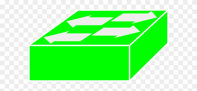 Switch Green Clip Art - Network Switch Icon #1233513