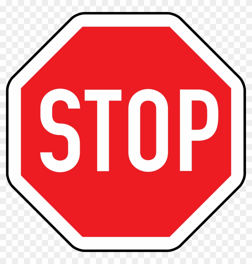 Stop Sign Clip Art Free #1233549