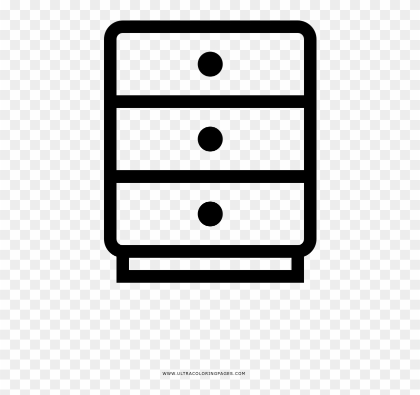 Dresser Coloring Page - Coloring Book #1233574