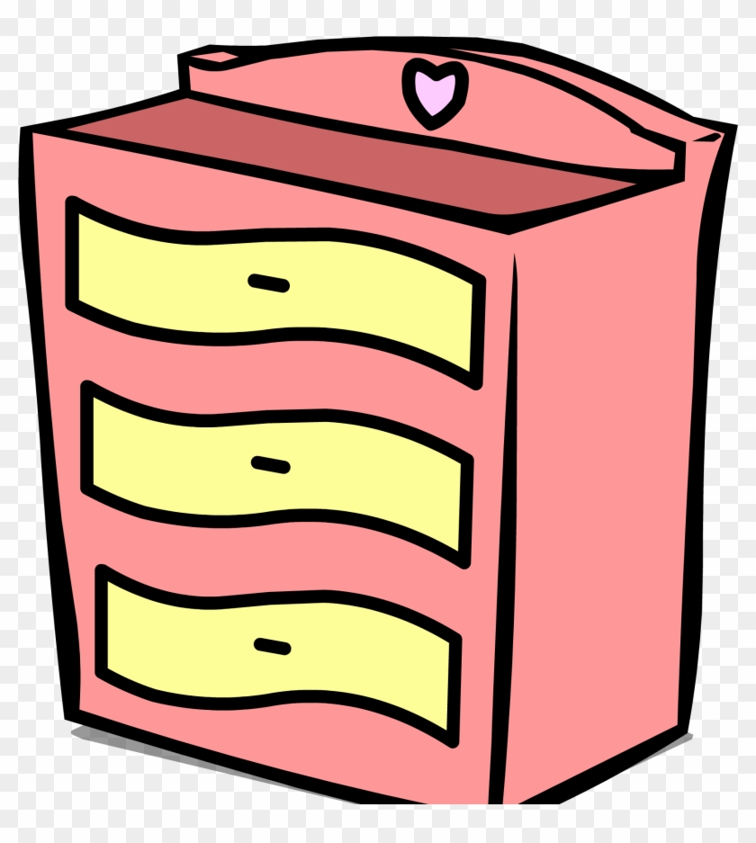 Pink Dresser 2 - Furniture #1233581