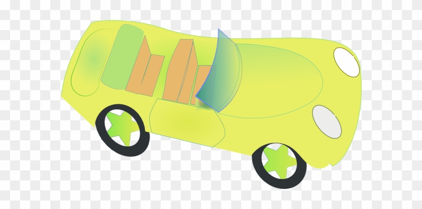 Lemon Car For Summer Clip Art At Clker - Lemon #1233617