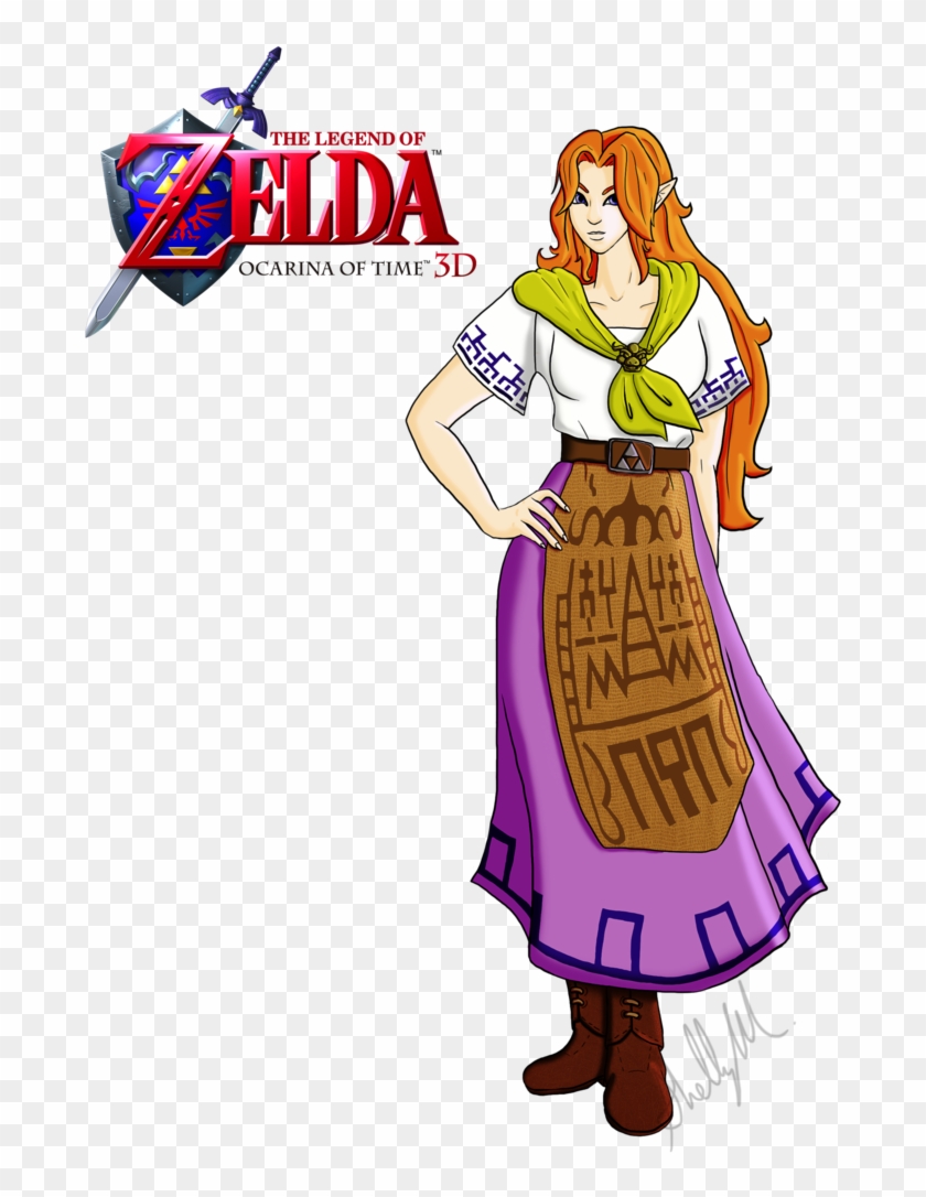 Malon Of Lon Lon Ranch By Xeybhls - Legend Of Zelda Ocarina Of Time 3d [nintendo 3ds] #1233637