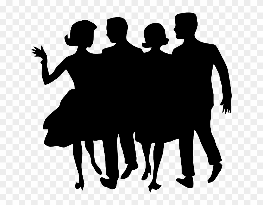 People, Dance, Dancing Clipart Panda - People Silhouette Clipart #1233675