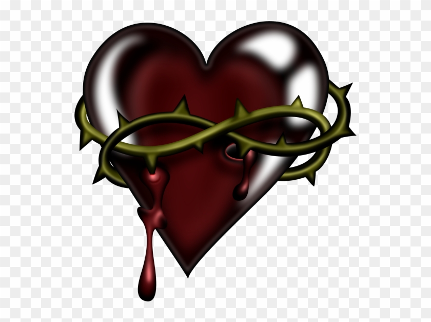 Valentine Hearts, Wild Hearts, Halloween 2, Spikes, - Gothic Heart Png #1233686