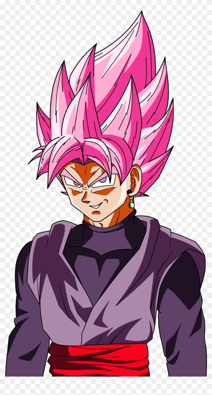 Goku Black Ssj Rose Profile Shot Palette 2 By Dragonballaffinity - Super Saiyan #1233709