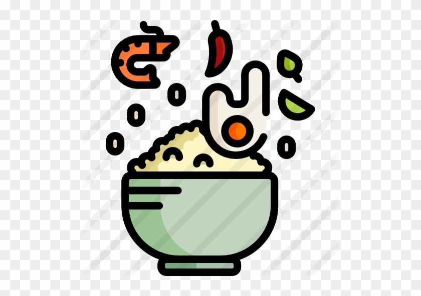 Fried Rice - Fried Rice Icon #1233722