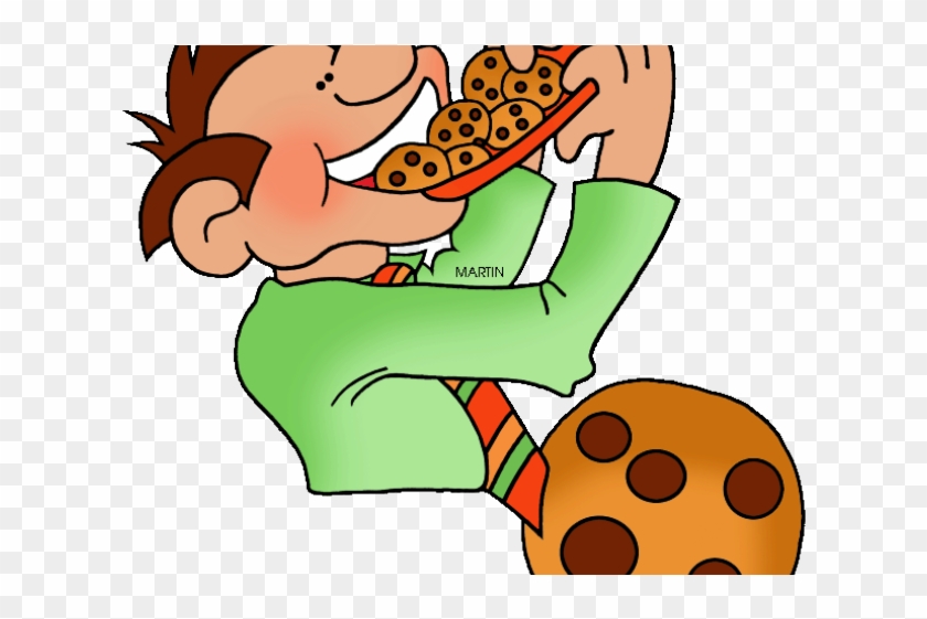 Biscuit Clipart Eaten Cookie - Teacher #1233786