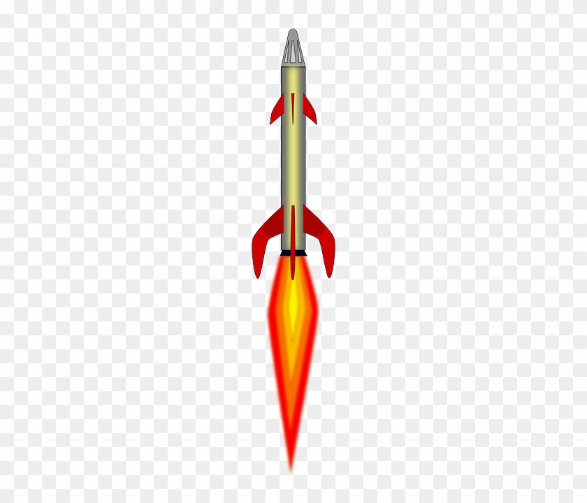 Space Rocket, Missile, Space - Misil Png #1233799