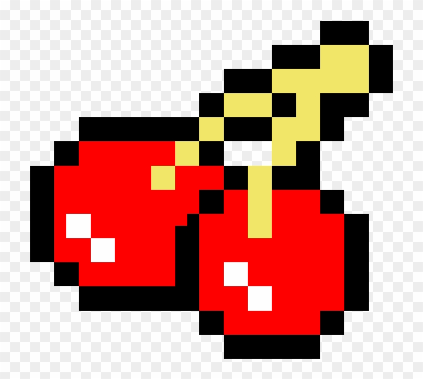 Pac Clipart Cherry - Heart Pixel Art #1233932