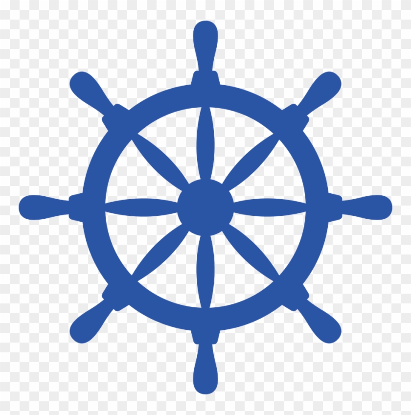 Blue Boat Wheel Clipart 4 By James - Clip Art Ship Wheel #1234040